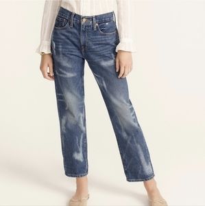 J Crew Size 32 Slouchy Boyfriend Jean in Barn Wash